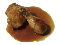 Geschmortes Poulet