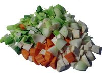 Mirepoix (Gemüsewürfel)