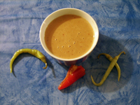 Peperoncini-Rahmsauce