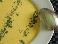 Karottencremesuppe