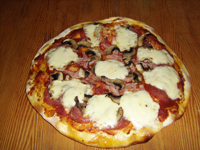 Pizza rund